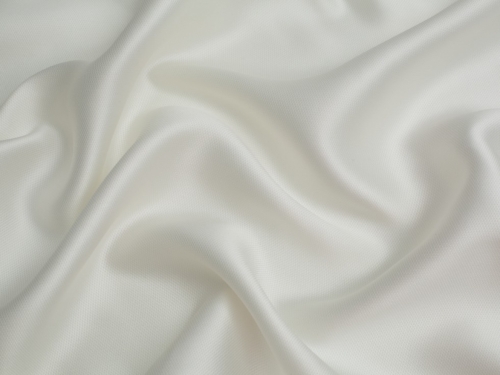 Sasha Textured Mikado Satin Fabric Ivory