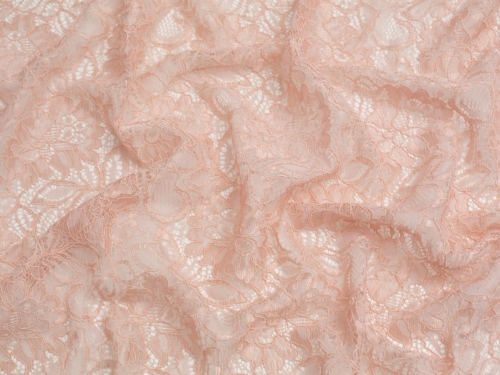 Minerva Core Range Tocca Corded Lace Fabric Pearl Blush