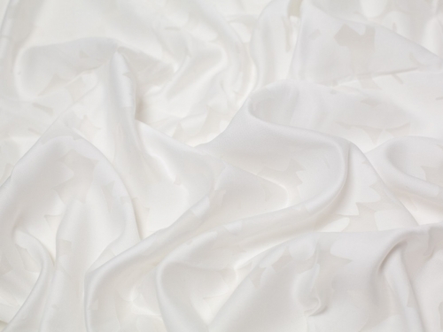 Minerva Core Range Venus Burn Out Voile Fabric Ivory