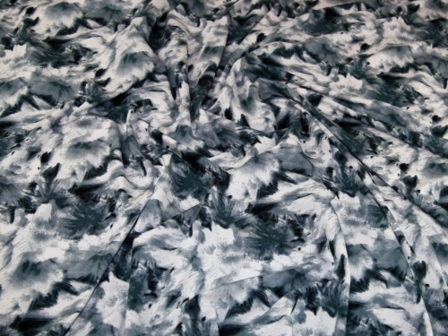 Viscose Jersey Stretch Knit Fabric Grey