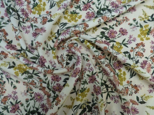 Lady McElroy Tencel Lawn Fabric Multicoloured