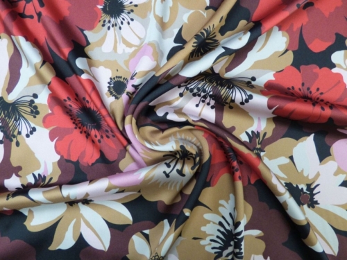 Lady McElroy Polyester Twill Fabric Multicoloured