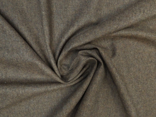 Lady McElroy Donegal Tweed Coating Fabric Brown