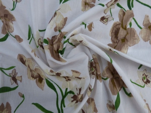 Lady McElroy Textured Cotton Shirting Fabric Multicoloured