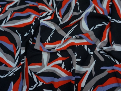 Lady McElroy Cyril Bubble Crepe Fabric Multicoloured