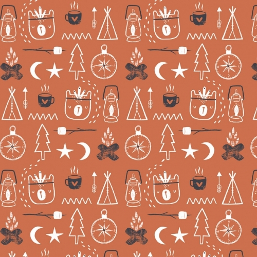 Dashwood Studio Under the Stars 100% Cotton Poplin Fabric