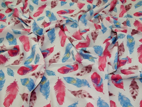 Deadstock Rayon Voile Fabric White