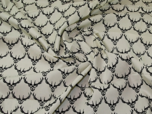 Deadstock 100% Cotton Poplin Fabric Cream