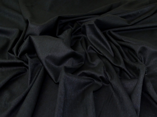 Deadstock Brushed Stretch Woven Suiting Fabric Indigo