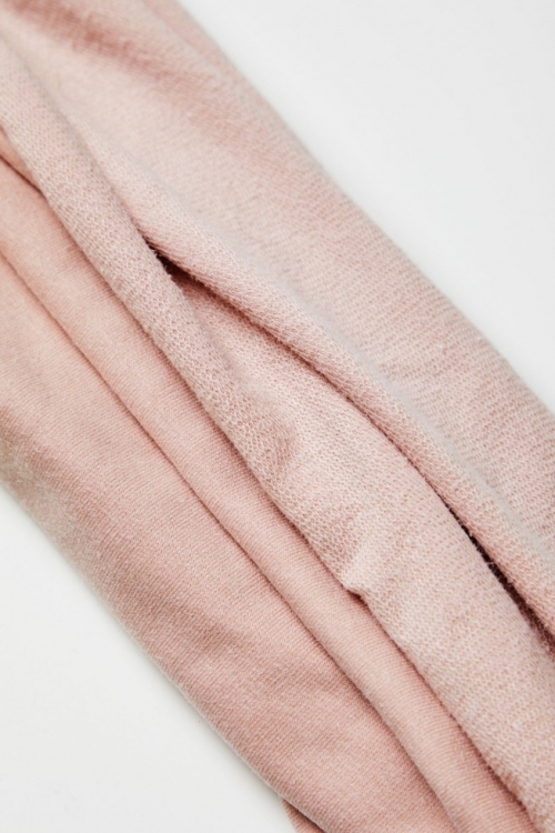 Meet MILK Tencel Lyocell Loop Back French Terry Stretch Knit Fabric Powder Pink