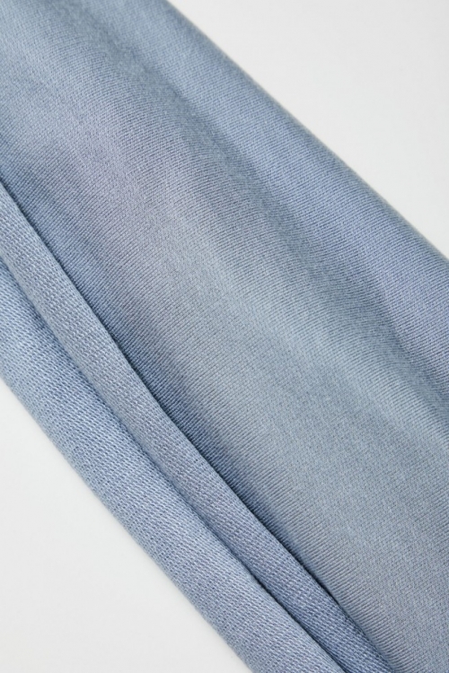 Meet MILK Tencel Lyocell Loop Back French Terry Stretch Knit Fabric Sky