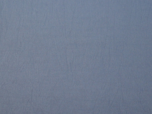 Deadstock Washed Viscose Crepe Fabric Dusky Blue