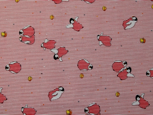 Deadstock 100% Cotton Fabric Red