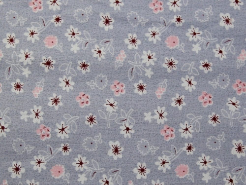 Deadstock 100% Cotton Fabric Pewter