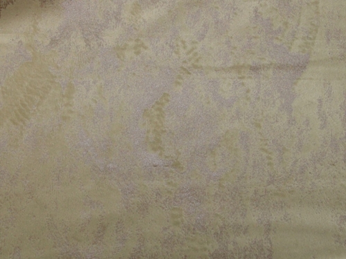 Deadstock Avalon Heavy Velour Fabric Oatmeal Silver