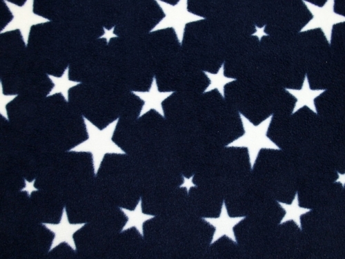 Deadstock Polar Fleece Fabric Navy