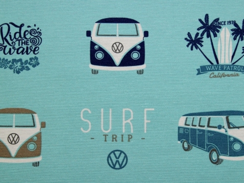 Deadstock Cotton Canvas Fabric Turquoise