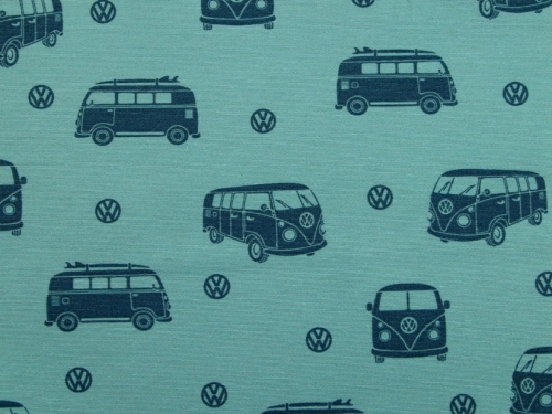 Deadstock Cotton Canvas Fabric Turquoise