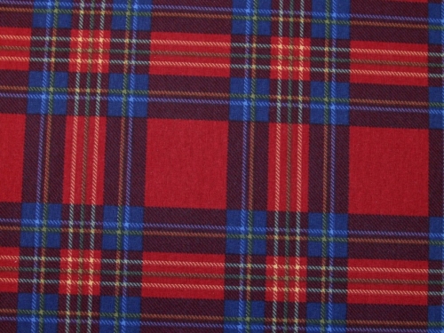 Deadstock Cotton Canvas Fabric Red