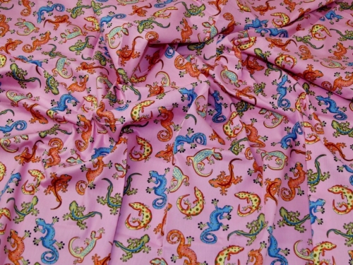 Deadstock 100% Cotton Poplin Fabric Pink