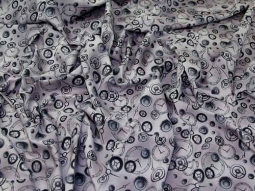 Deadstock 100% Cotton Poplin Fabric Heather