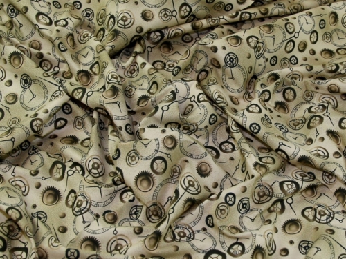 Deadstock 100% Cotton Poplin Fabric Taupe