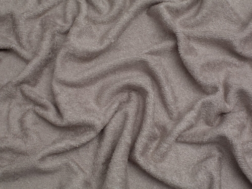 Minerva Core Range Bamboo Towelling Fabric Taupe