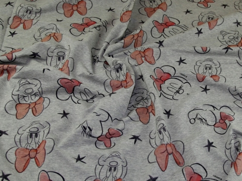 John Louden Loop Back French Terry Stretch Knit Fabric Grey