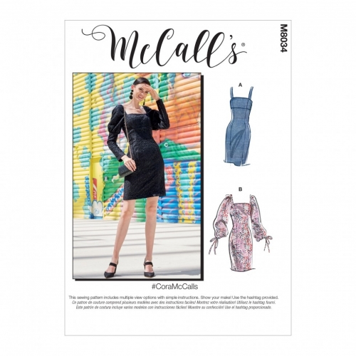 McCalls Paper Sewing Pattern 8034