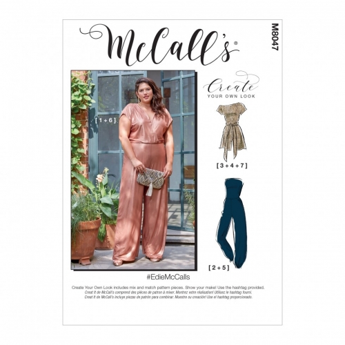 McCalls Paper Sewing Pattern 8047
