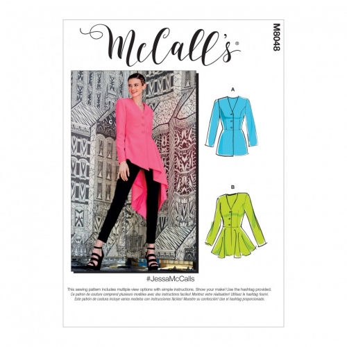 McCalls Paper Sewing Pattern 8048