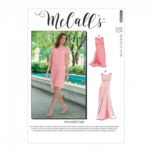 McCalls Paper Sewing Pattern 8053
