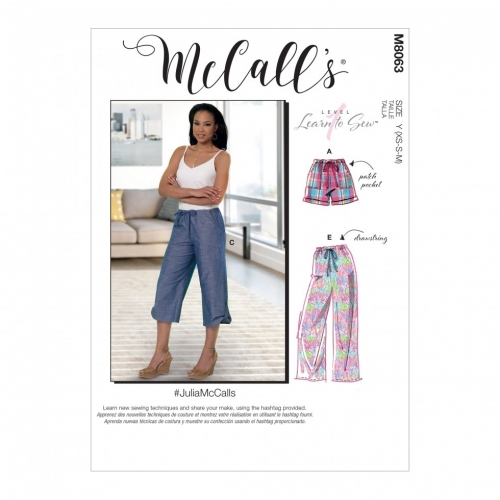 McCalls Paper Sewing Pattern 8063