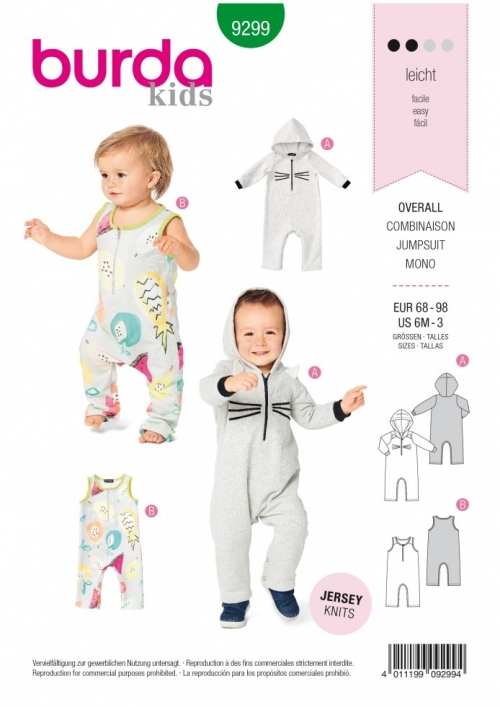 Burda Paper Sewing Pattern 9299