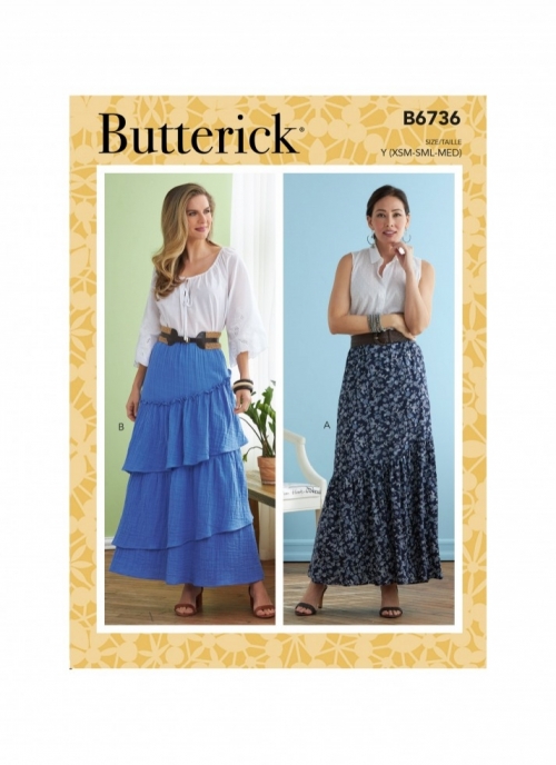 Butterick Paper Sewing Pattern 6736