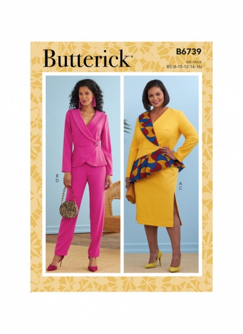 Butterick Paper Sewing Pattern 6739