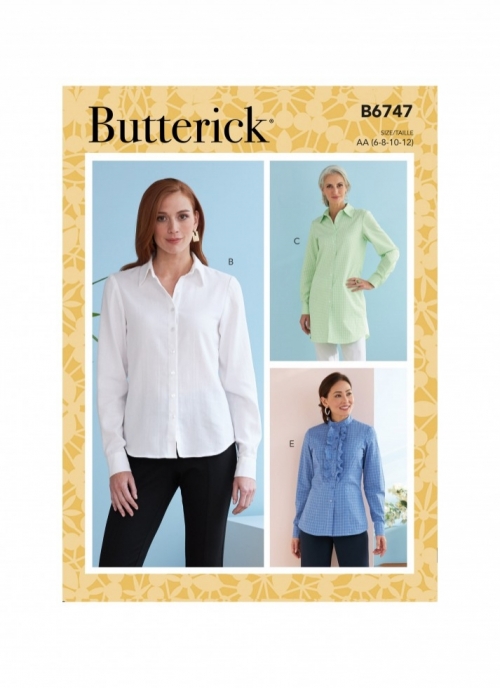 Butterick Paper Sewing Pattern 6747