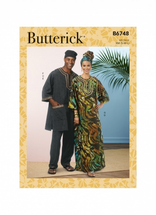 Butterick Paper Sewing Pattern 6748
