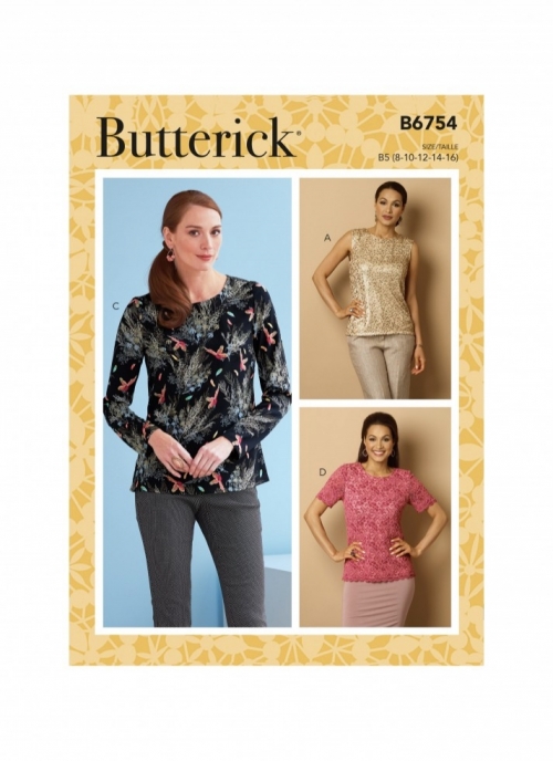 Butterick Paper Sewing Pattern 6754