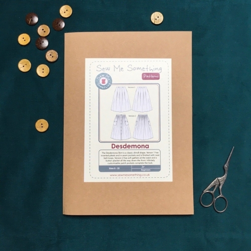 Sew Me Something Paper Sewing Pattern Desdemona Dirndl Skirt