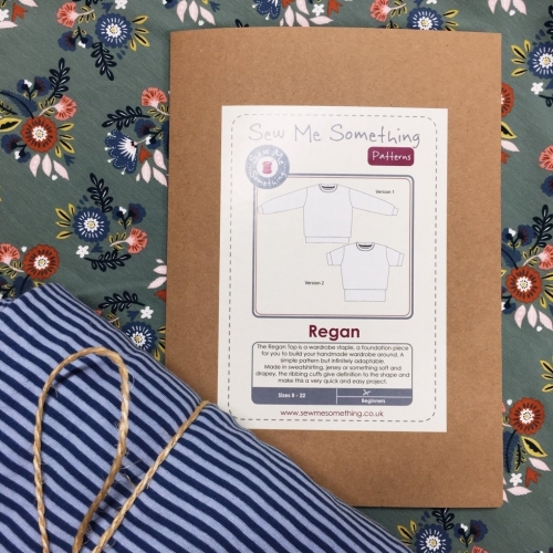 Sew Me Something Paper Sewing Pattern Regan Top