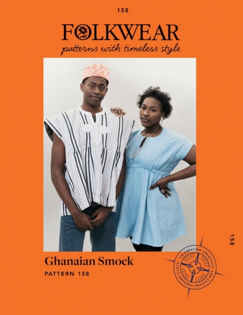 Folkwear Patterns Paper Sewing Pattern Ghanaian Top & Dress