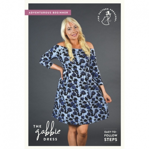 The Pattern Preacher Paper Sewing Pattern Gabbie Dress