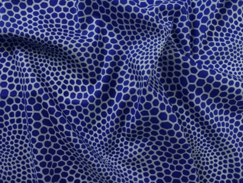 Storrs London Egyptian Cotton Lawn Fabric Blue