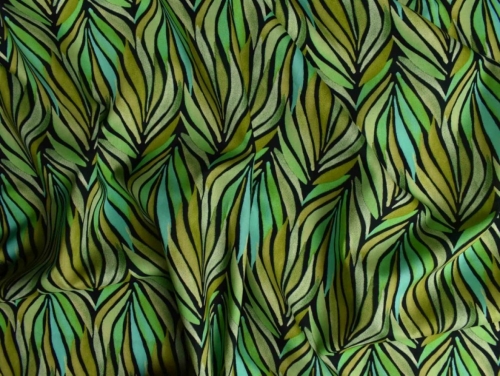 Storrs London Egyptian Cotton Lawn Fabric Green