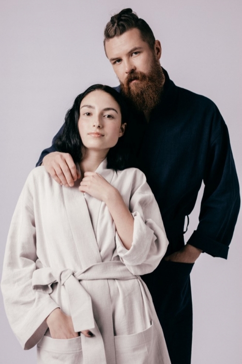 Named Clothing Paper Sewing Pattern Lahja Dressing Gown