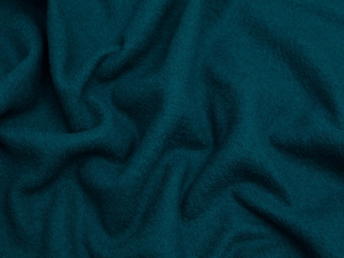 Minerva Core Range 100% Pure Boiled Wool Coating Fabric Sapphire