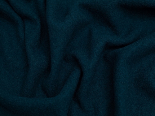 Minerva Core Range 100% Pure Boiled Wool Coating Fabric Teal