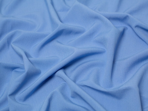 Minerva Core Range Poly Viscose Stretch Woven Suiting Fabric Cornflower Blue