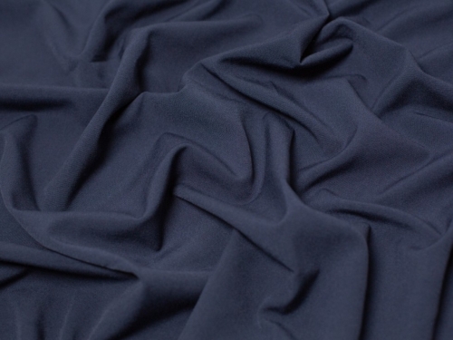 Minerva Core Range Poly Viscose Stretch Woven Suiting Fabric Indigo
